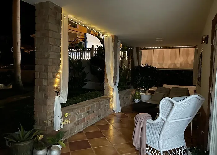 Marianna Con Piscina Climatizada Y Barbacoa Адехе